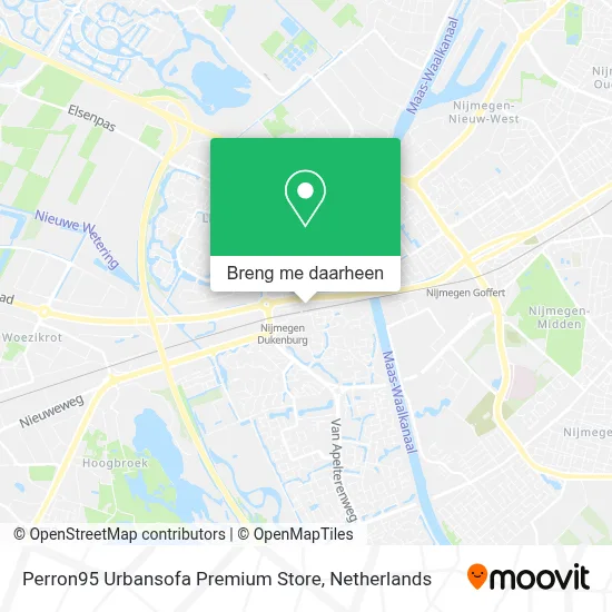 Perron95 Urbansofa Premium Store kaart