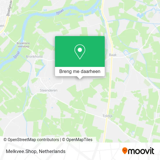 Melkvee.Shop kaart