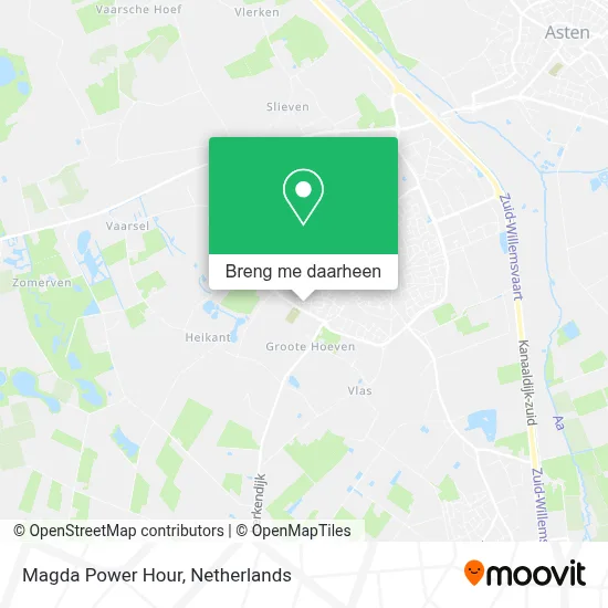 Magda Power Hour kaart