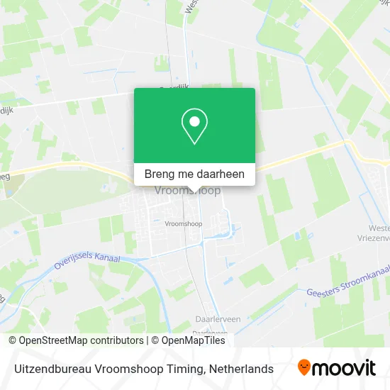 Uitzendbureau Vroomshoop Timing kaart
