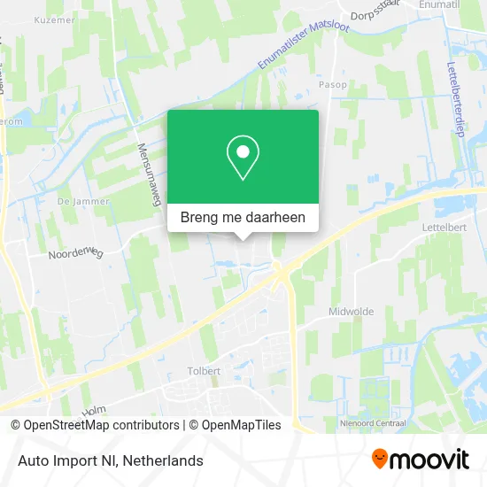 Auto Import Nl kaart