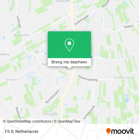 Fit 8 kaart