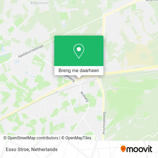Esso Stroe kaart