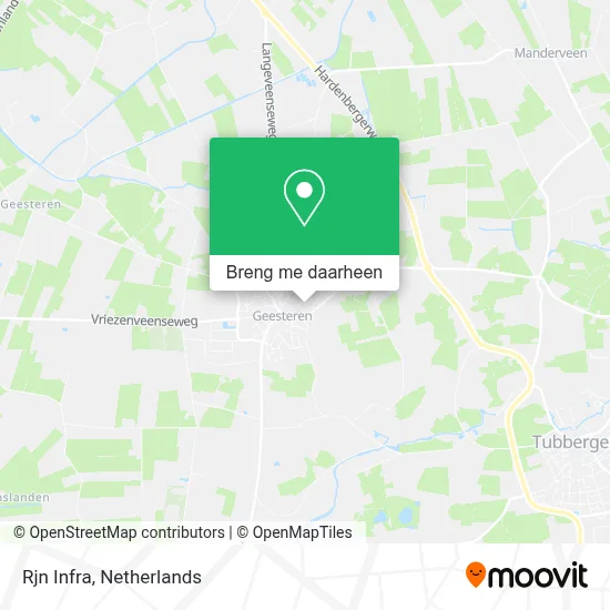 Rjn Infra kaart