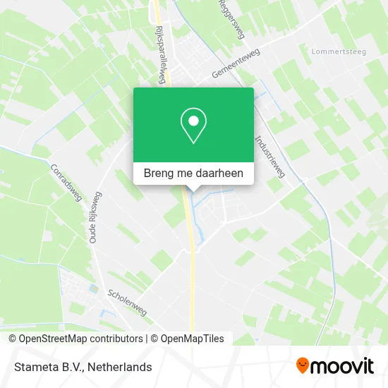 Stameta B.V. kaart