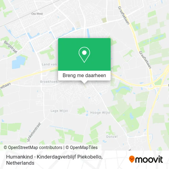 Humankind - Kinderdagverblijf Piekobello kaart