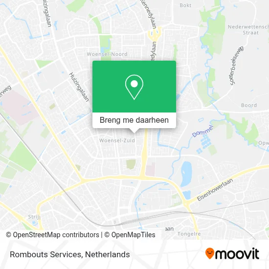 Rombouts Services kaart