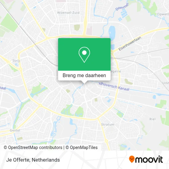 Je Offerte kaart