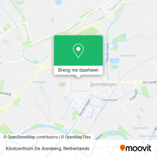 Kindcentrum De Arenberg kaart