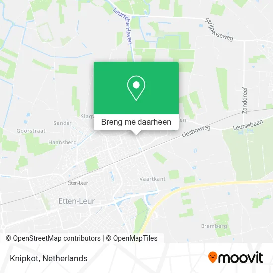 Knipkot kaart