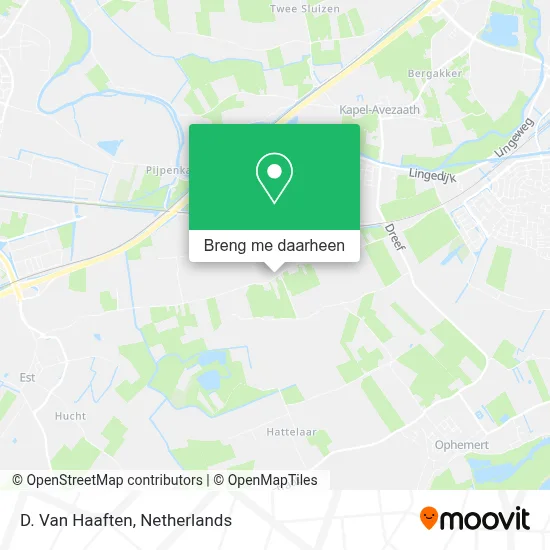 D. Van Haaften kaart