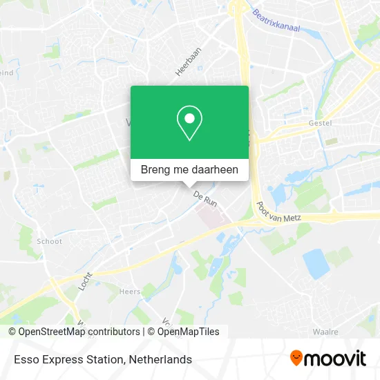 Esso Express Station kaart