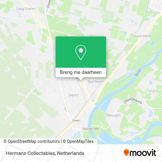 Hermans Collectables kaart