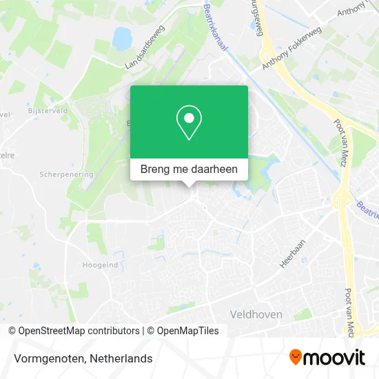 Vormgenoten kaart