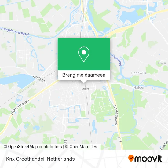 Knx Groothandel kaart