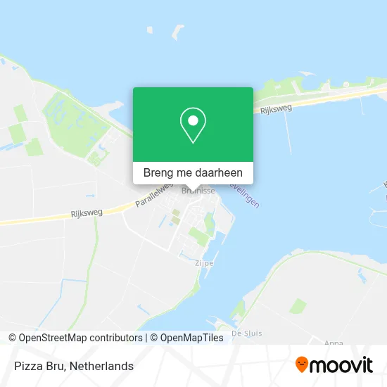 Pizza Bru kaart