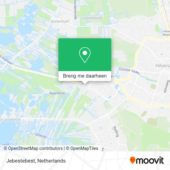 Jebestebest kaart