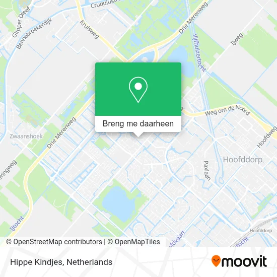 Hippe Kindjes kaart