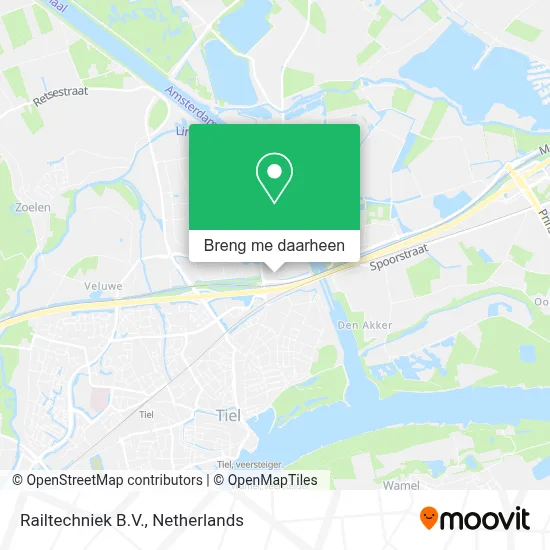 Railtechniek B.V. kaart