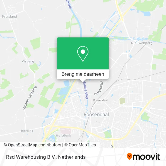 Rsd Warehousing B.V. kaart