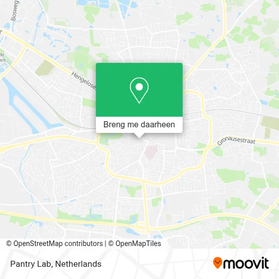 Pantry Lab kaart