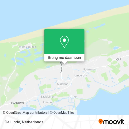 De Linde kaart