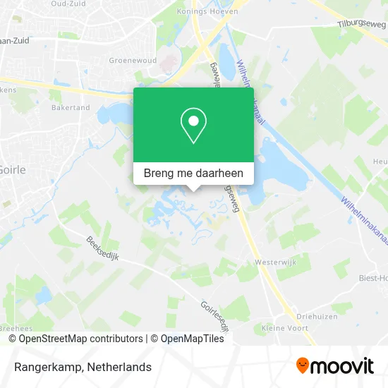 Rangerkamp kaart
