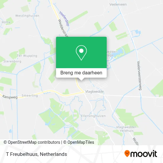 T Freubelhuus kaart