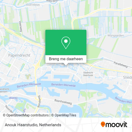 Anouk Haarstudio kaart