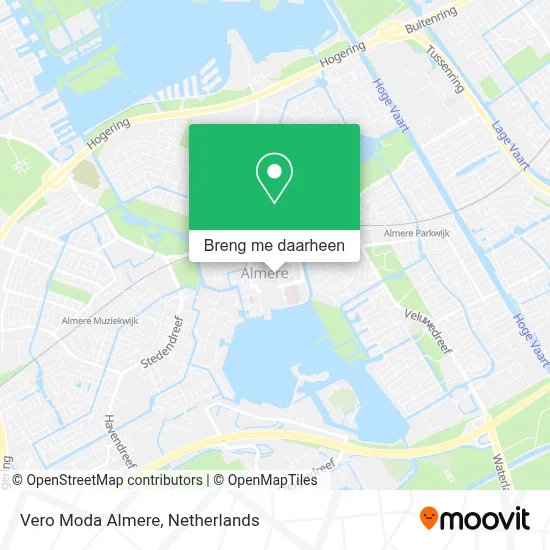 Vero Moda Almere kaart