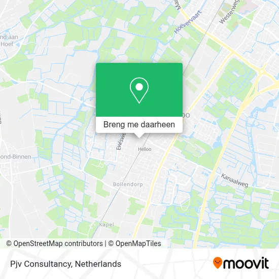 Pjv Consultancy kaart