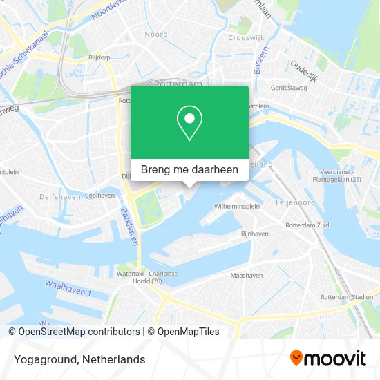Yogaground kaart