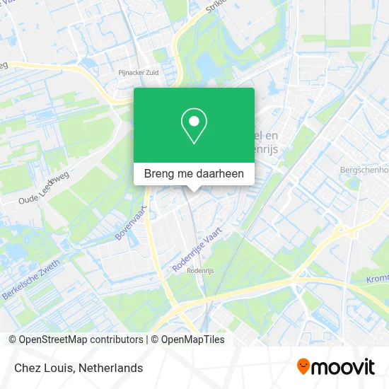 Chez Louis kaart