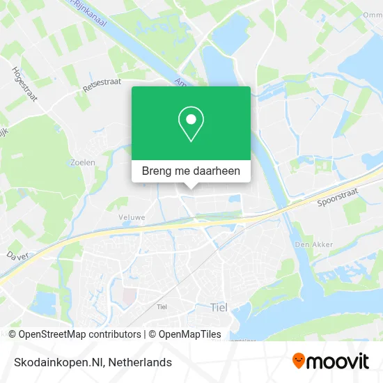 Skodainkopen.Nl kaart