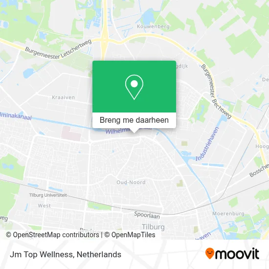Jm Top Wellness kaart