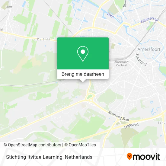 Stichting Itvitae Learning kaart