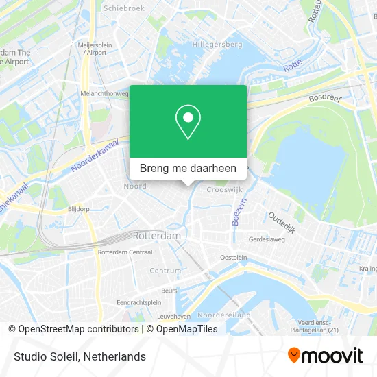 Studio Soleil kaart