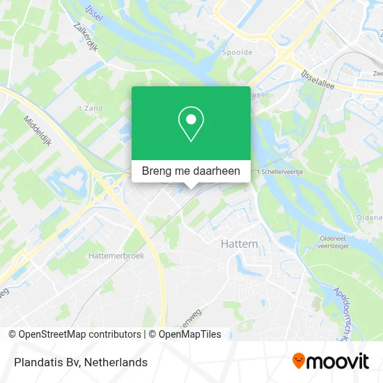 Plandatis Bv kaart