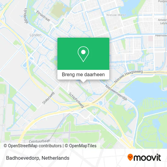 Badhoevedorp kaart