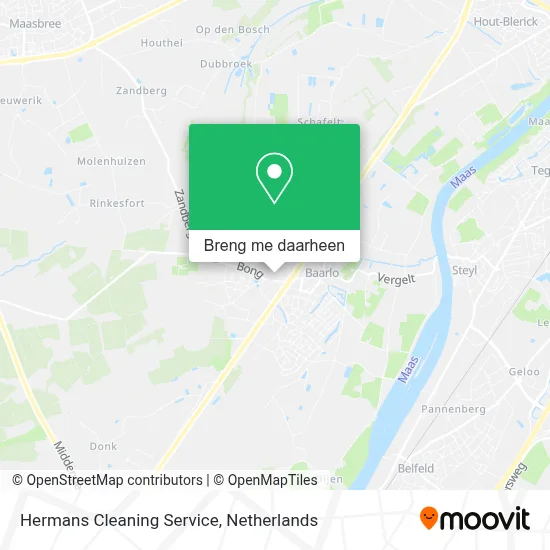Hermans Cleaning Service kaart