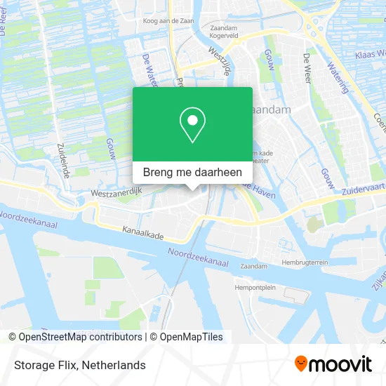 Storage Flix kaart