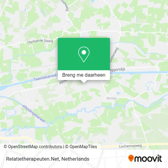 Relatietherapeuten.Net kaart