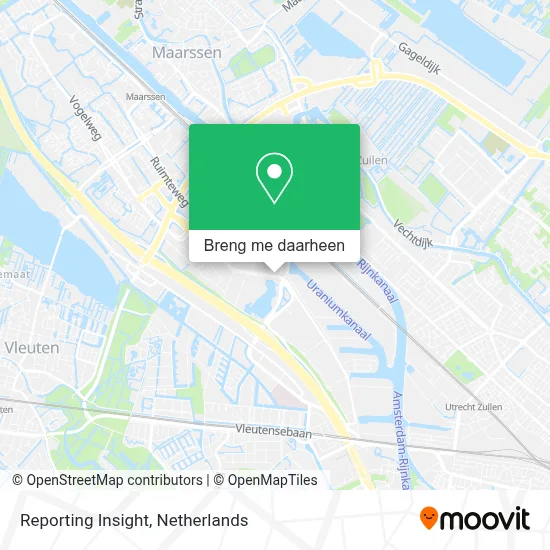 Reporting Insight kaart