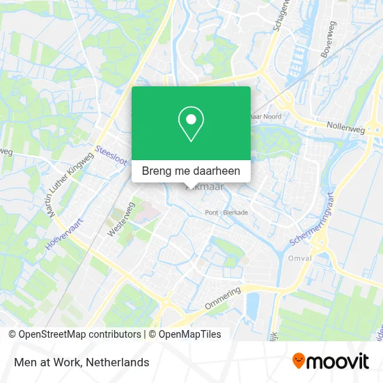 Men at Work kaart