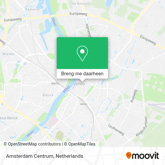 Amsterdam Centrum kaart