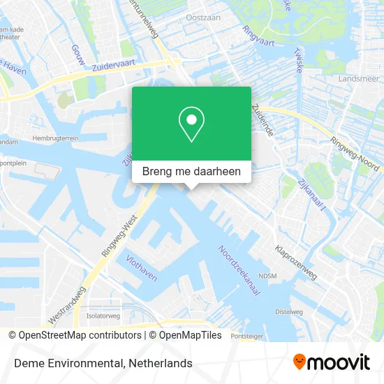 Deme Environmental kaart