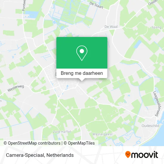 Camera-Speciaal kaart
