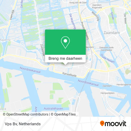 Vps Bv kaart