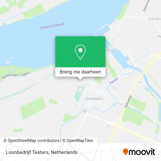 Loonbedrijf Testers kaart