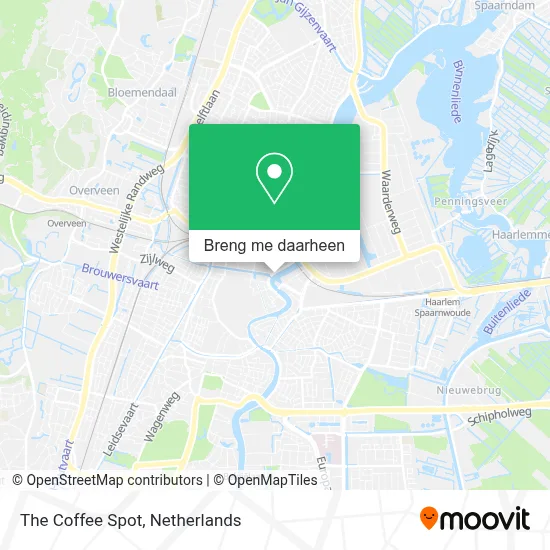 The Coffee Spot kaart